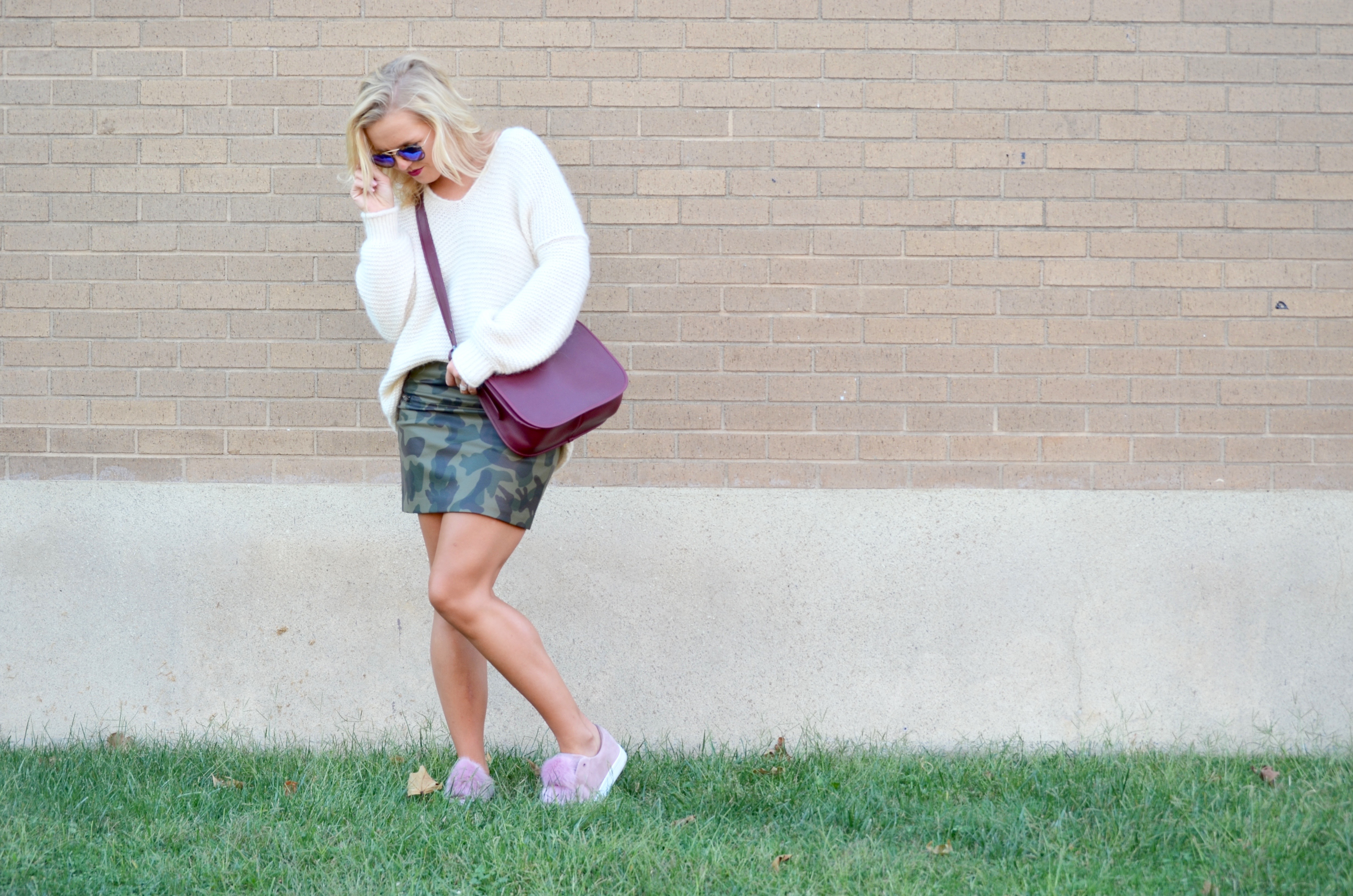 camo skirt style