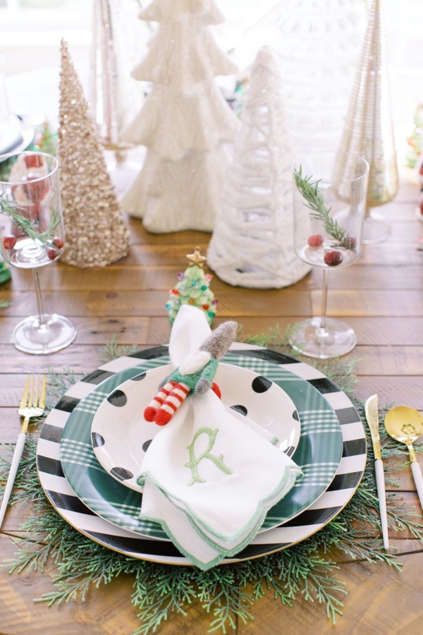 Christmas Tablescape: Gnome for the Holidays | Reese's Hardwear